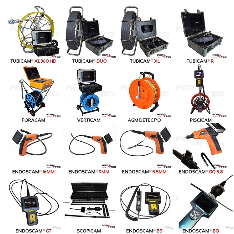 Location camera endoscope inspection plombiers