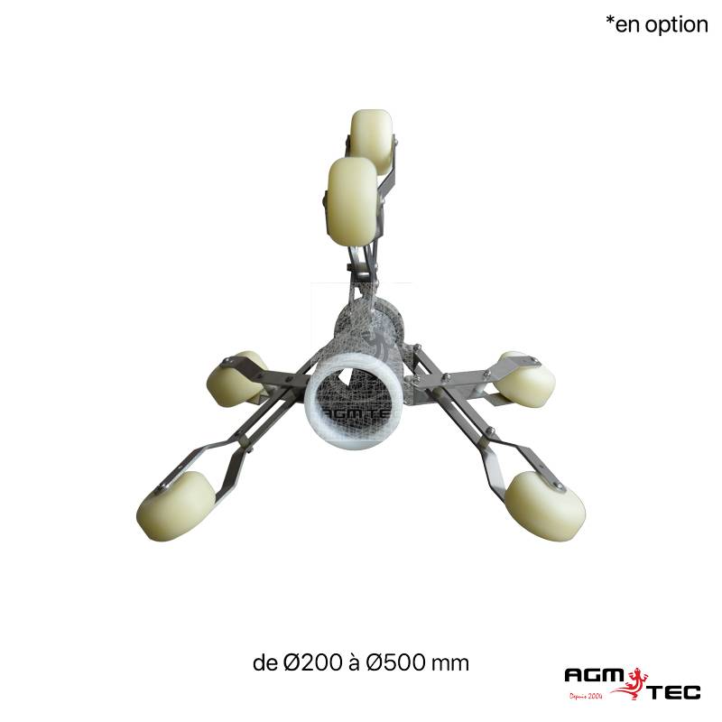Caméra d'inspection de canalisations rotative - Tubicam® XL 360HAD