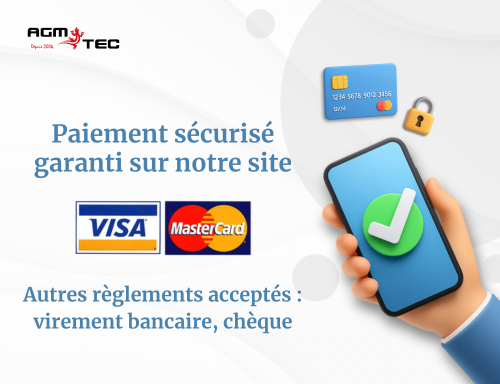 Paiement sécurisé garanti sur notre site — Visa, Mastercard