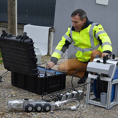 Caméra inspection de canalisations - Tubicam® Duo de Ø30 à Ø400 mm