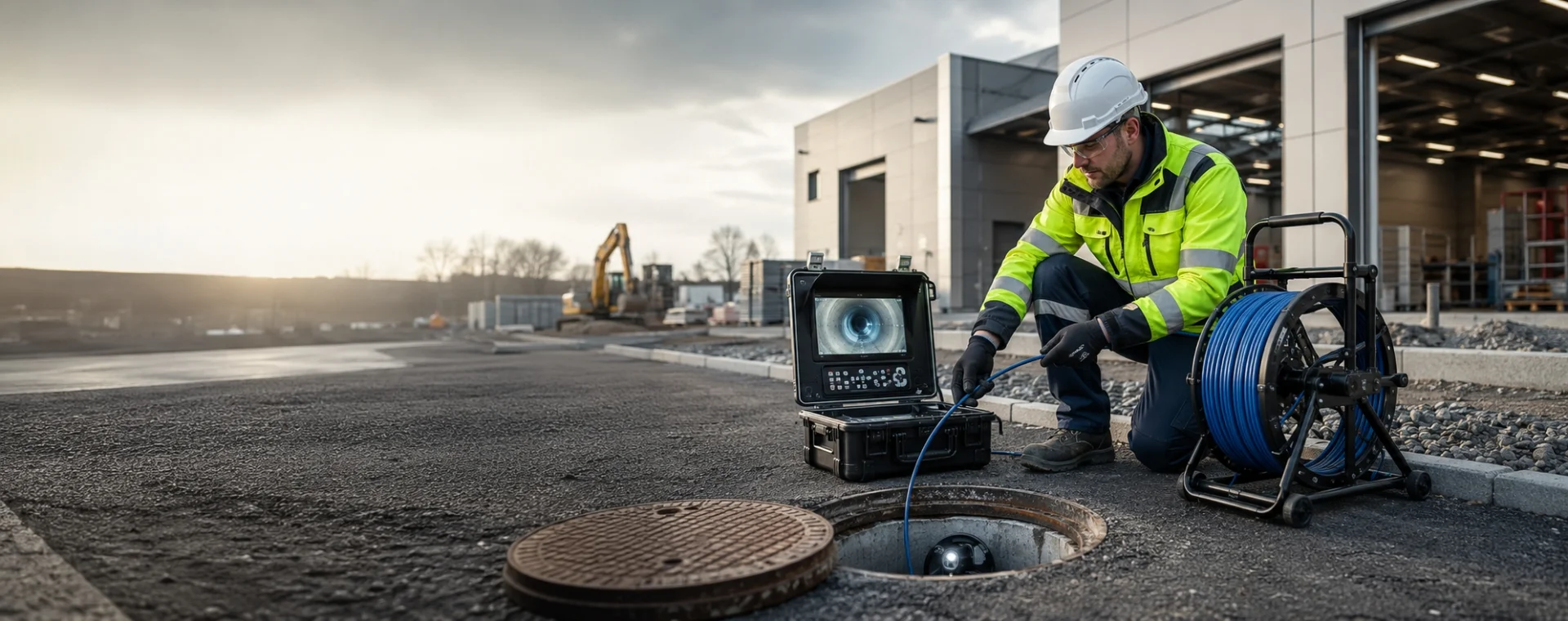 Inspection horizontale de canalisation — AGM TEC 2026