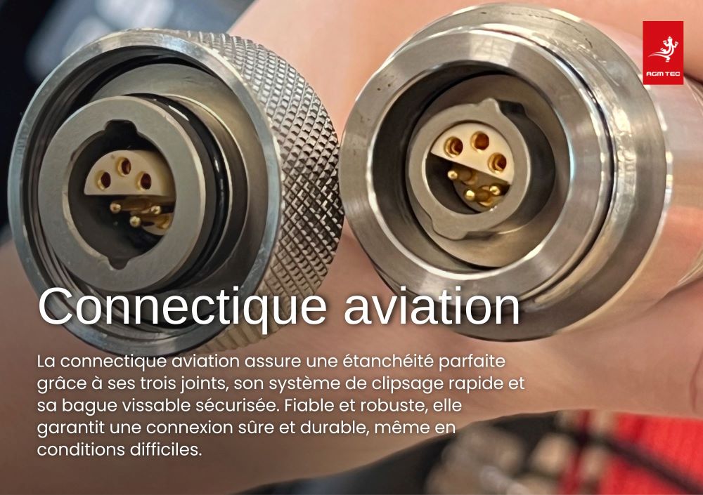 Connectique aviation Tubicam® Mini Rotative V2