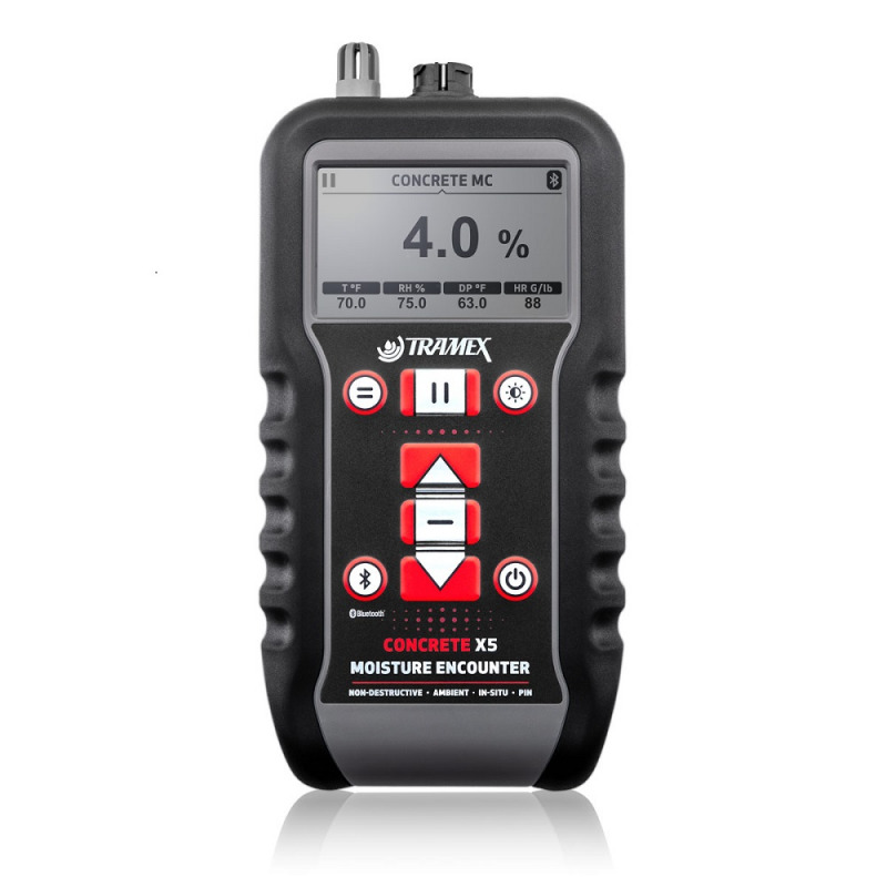 Tramex Concrete Moisture Encounter CMEX5 — testeur d'humidité numérique