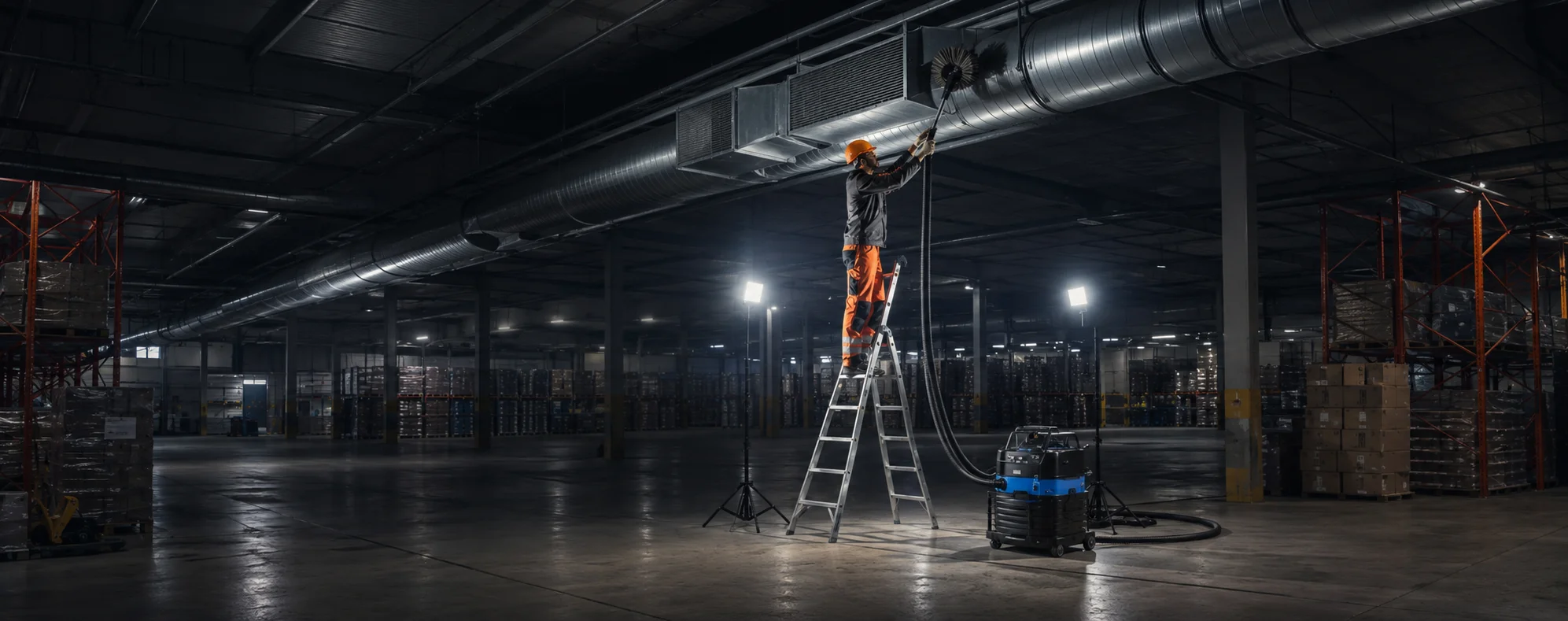 Nettoyage gaines de ventilation — AGM TEC