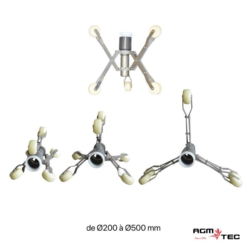 Étoile de centrage inox pour Tubicam® XL 50mm  / XL 360 HAD