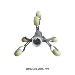 Étoile de centrage inox pour Tubicam® XL 50mm  / XL 360 HAD